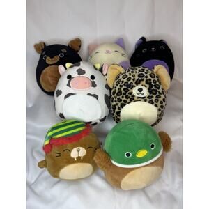 Kellytoy Original Squishmallows 5-Inch Mini Plush 7-Pack Set